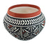 Native American Hand Crafted Acoma Pottery By Artist L. Vallo SN20032